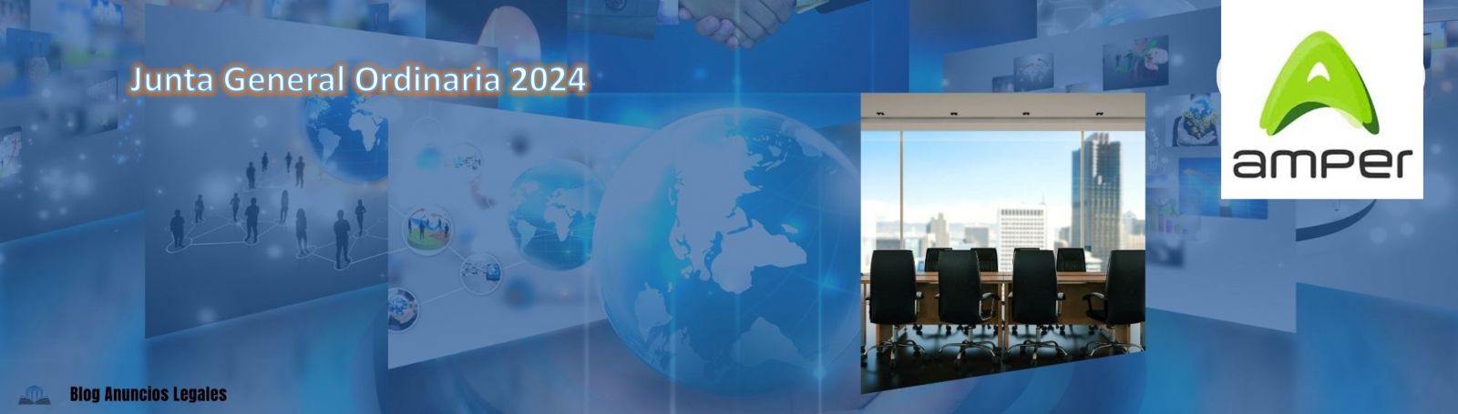 La sociedad Amper anuncia Junta General Ordinaria de Accionistas 2024
