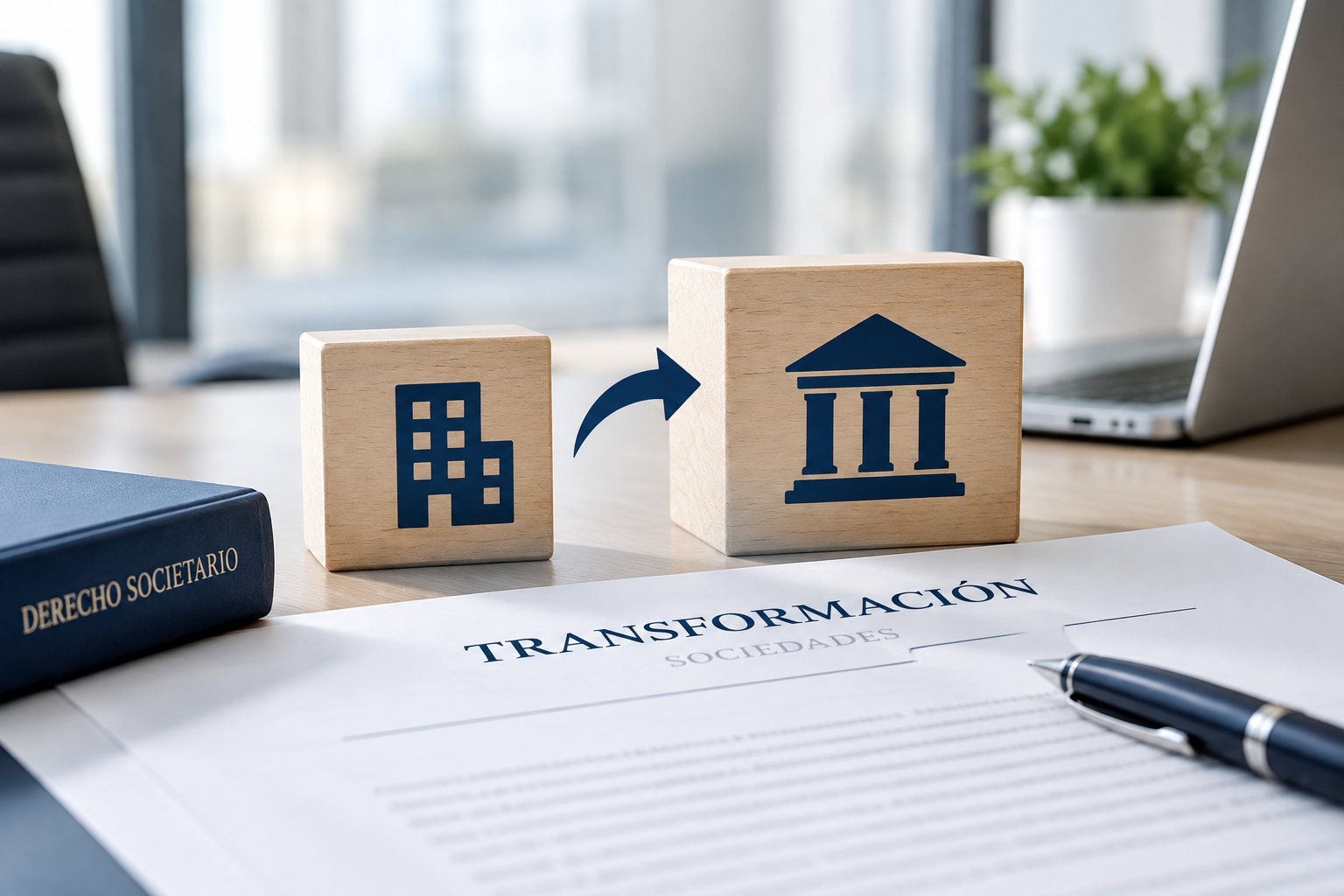 Publicación de anuncios de transformación de sociedades Transformación de sociedades y publicación de anuncios en BORME y prensa