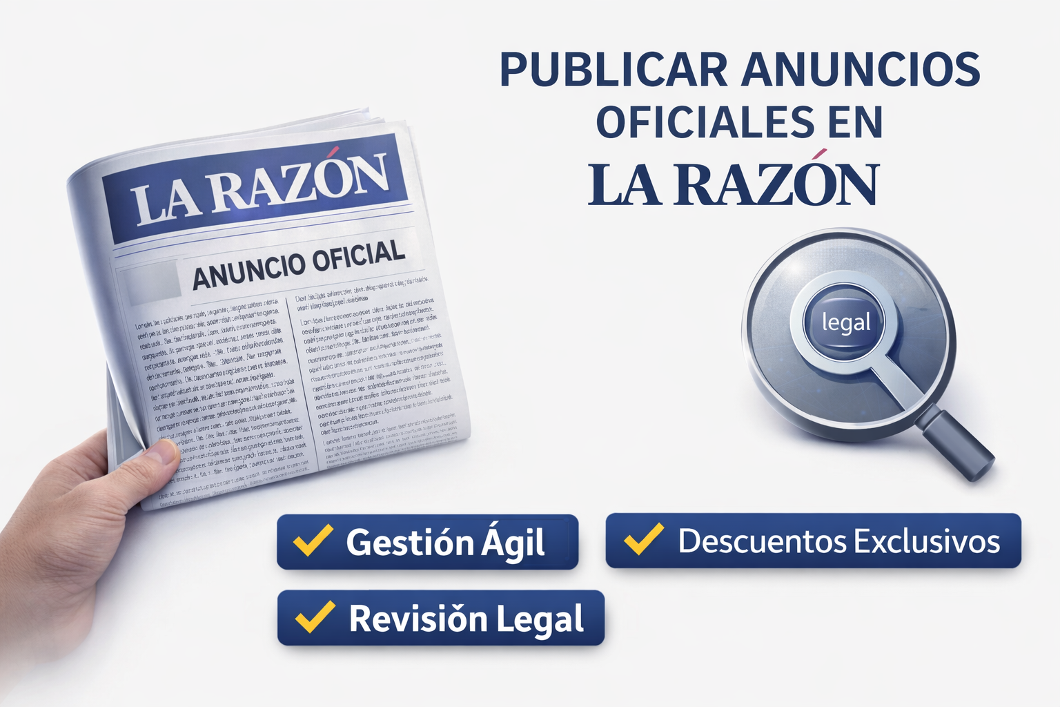 【Publicar anuncios oficiales en La Razon】· Anuncios Legales<!-- BLOQUE TELÉFONO OPTIMIZADO SEO --> <div itemscope itemtype="https://schema.org/LocalBusiness"       style="font-size:1.2em; display:flex; align-items:center; gap:.5em;">    <!-- Icono teléfono accesible -->   <svg xmlns="http://www.w3.org/2000/svg"        width="20"        height="20"        viewBox="0 0 24 24"        fill="currentColor"        aria-hidden="true">     <path d="M6.62 10.79a15.053 15.053 0 006.59 6.59l2.2-2.2a1 1 0 011.01-.24c1.12.37 2.33.57 3.58.57a1 1 0 011 1V21a1 1 0 01-1 1C10.07 22 2 13.93 2 4a1 1 0 011-1h4.5a1 1 0 011 1c0 1.25.2 2.46.57 3.58a1 1 0 01-.24 1.01l-2.21 2.2z"/>   </svg>    <!-- Teléfono optimizado -->   <span>     <strong>Llámanos al:</strong>     <a href="tel:+34914886535"        itemprop="telephone"        title="Teléfono de contacto 91 488 65 35"        style="text-decoration:none; color:inherit;">       91 488 65 35     </a>   </span>  </div>