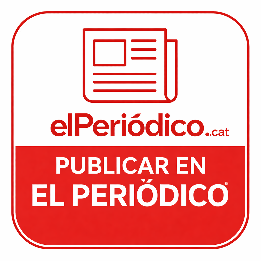 Publicar anuncios en EL PERIODICO DE CATALUÑA Publicar anuncios en EL PERIODICO DE CATALUÑA