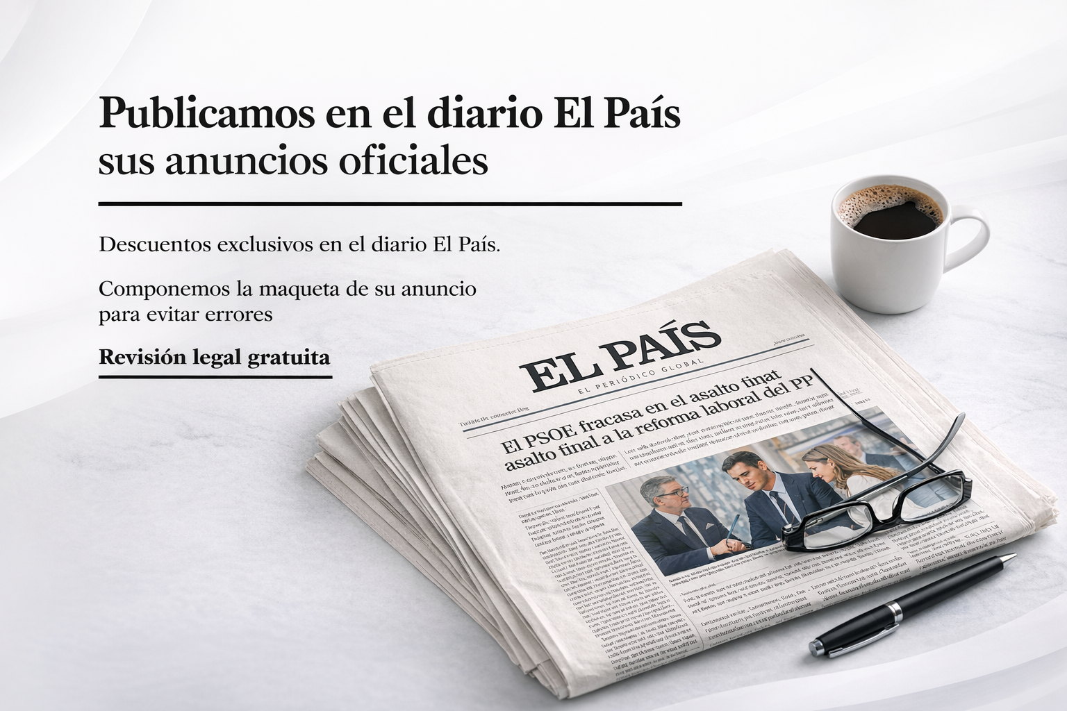 【Publicar en El Pais】· Anuncios Legales <!-- BLOQUE TELÉFONO OPTIMIZADO SEO --> <div itemscope itemtype="https://schema.org/LocalBusiness"       style="font-size:1.2em; display:flex; align-items:center; gap:.5em;">    <!-- Icono teléfono accesible -->   <svg xmlns="http://www.w3.org/2000/svg"        width="20"        height="20"        viewBox="0 0 24 24"        fill="currentColor"        aria-hidden="true">     <path d="M6.62 10.79a15.053 15.053 0 006.59 6.59l2.2-2.2a1 1 0 011.01-.24c1.12.37 2.33.57 3.58.57a1 1 0 011 1V21a1 1 0 01-1 1C10.07 22 2 13.93 2 4a1 1 0 011-1h4.5a1 1 0 011 1c0 1.25.2 2.46.57 3.58a1 1 0 01-.24 1.01l-2.21 2.2z"/>   </svg>    <!-- Teléfono optimizado -->   <span>     <strong>Llámanos al:</strong>     <a href="tel:+34914886535"        itemprop="telephone"        title="Teléfono de contacto 91 488 65 35"        style="text-decoration:none; color:inherit;">       91 488 65 35     </a>   </span>  </div>